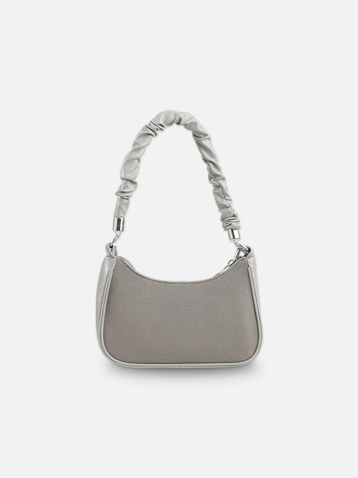 Stylish Gray Crescent Bag
