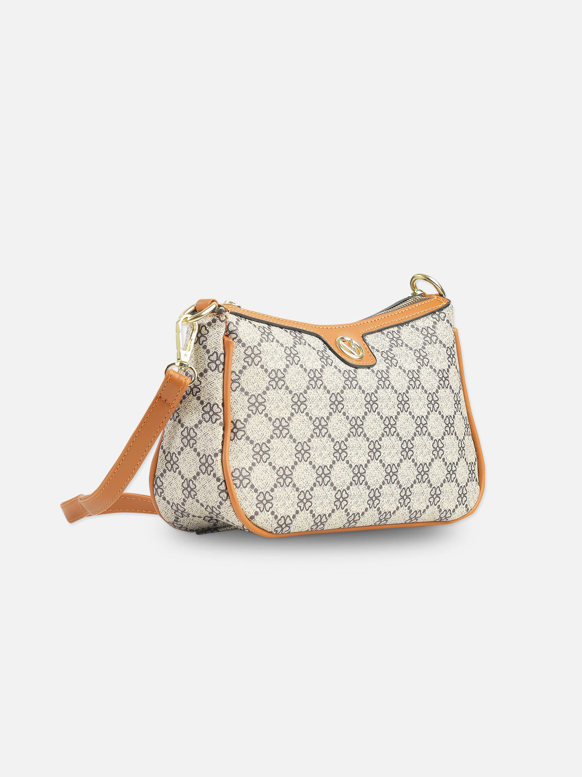 Neutral Monogram Baguette Bag