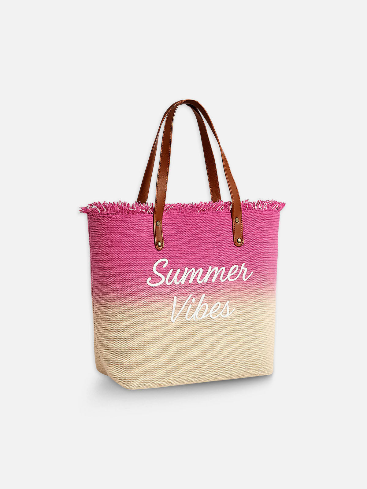 Summer Vibes Dual Tone Tote Bag