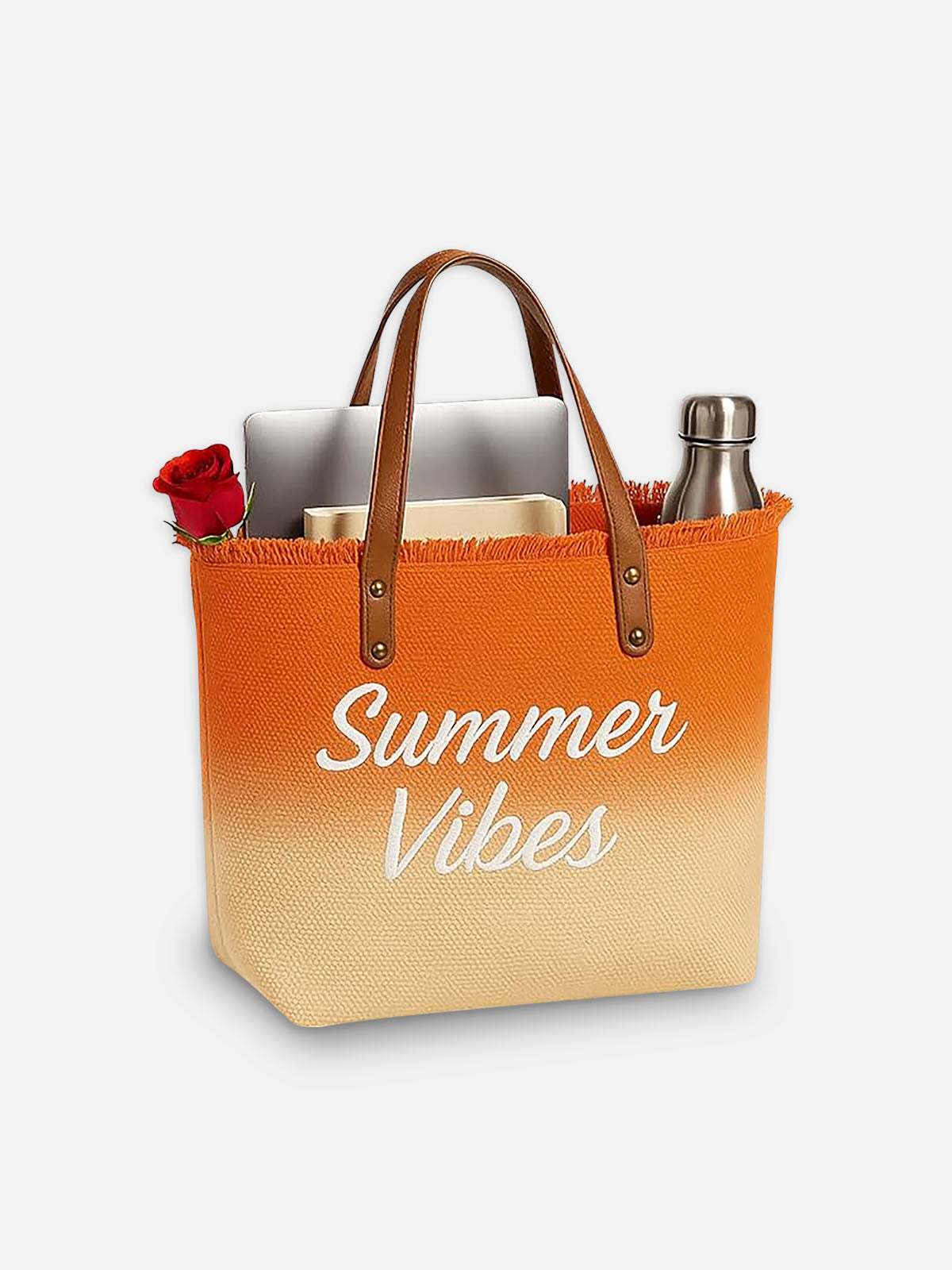 Summer Vibes Dual Tone Tote Bag