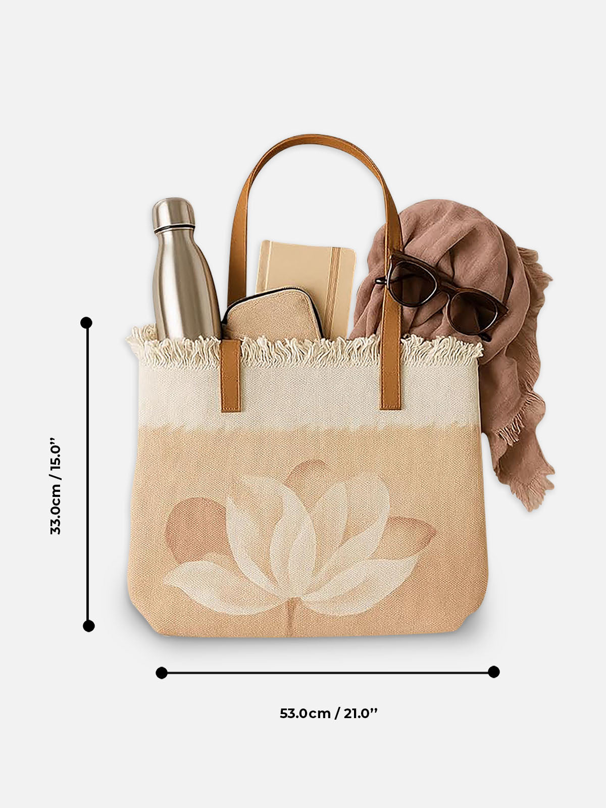 Sunset Bloom Tote Bag